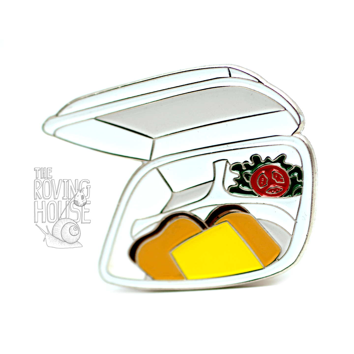 The Cheese Sandwich enamel pin