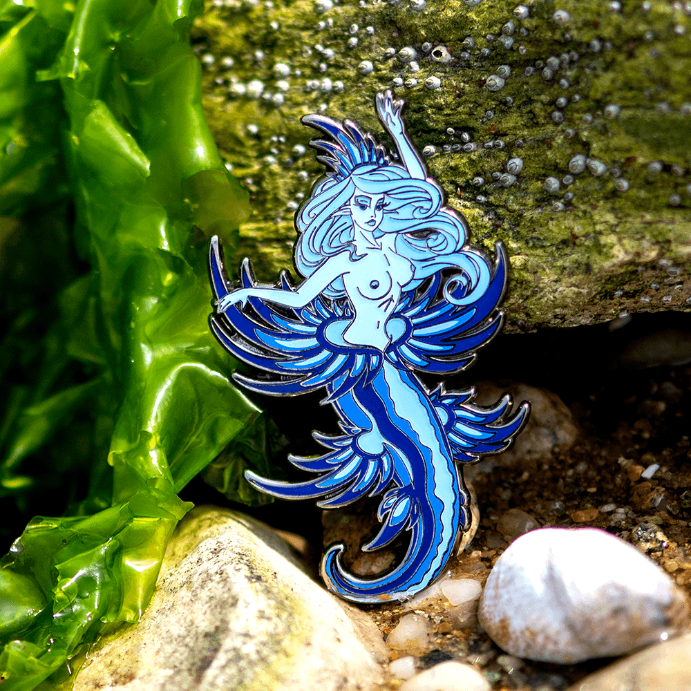 Atlantica Nudibranch Sea Fairy Pin - Glow by The Roving House