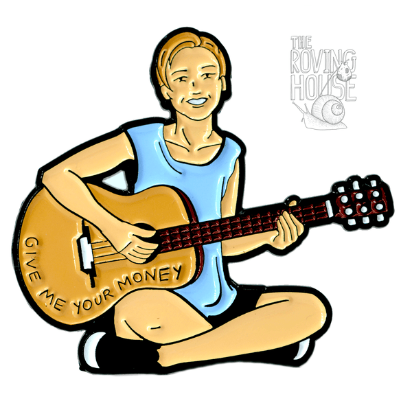 Give Me Your Money Enamel Pin - v6.0 "Skylar"