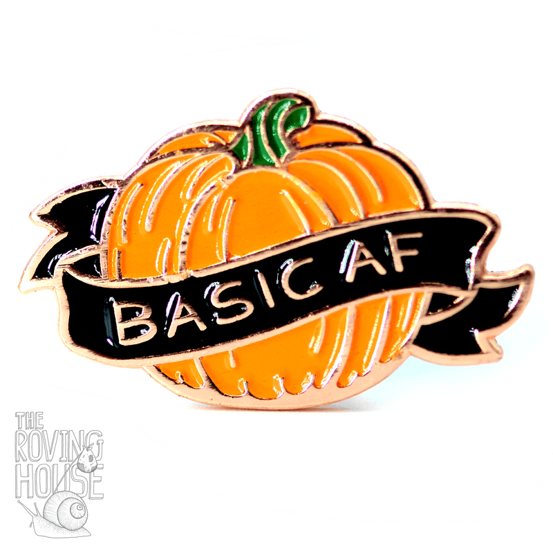 Basic AF Pumpkin Pin