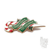Candy Cane Enamel Pin