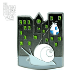 Snail Pin 1.1 - “City Glitter”