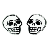 Little Skull Mirrored Pins