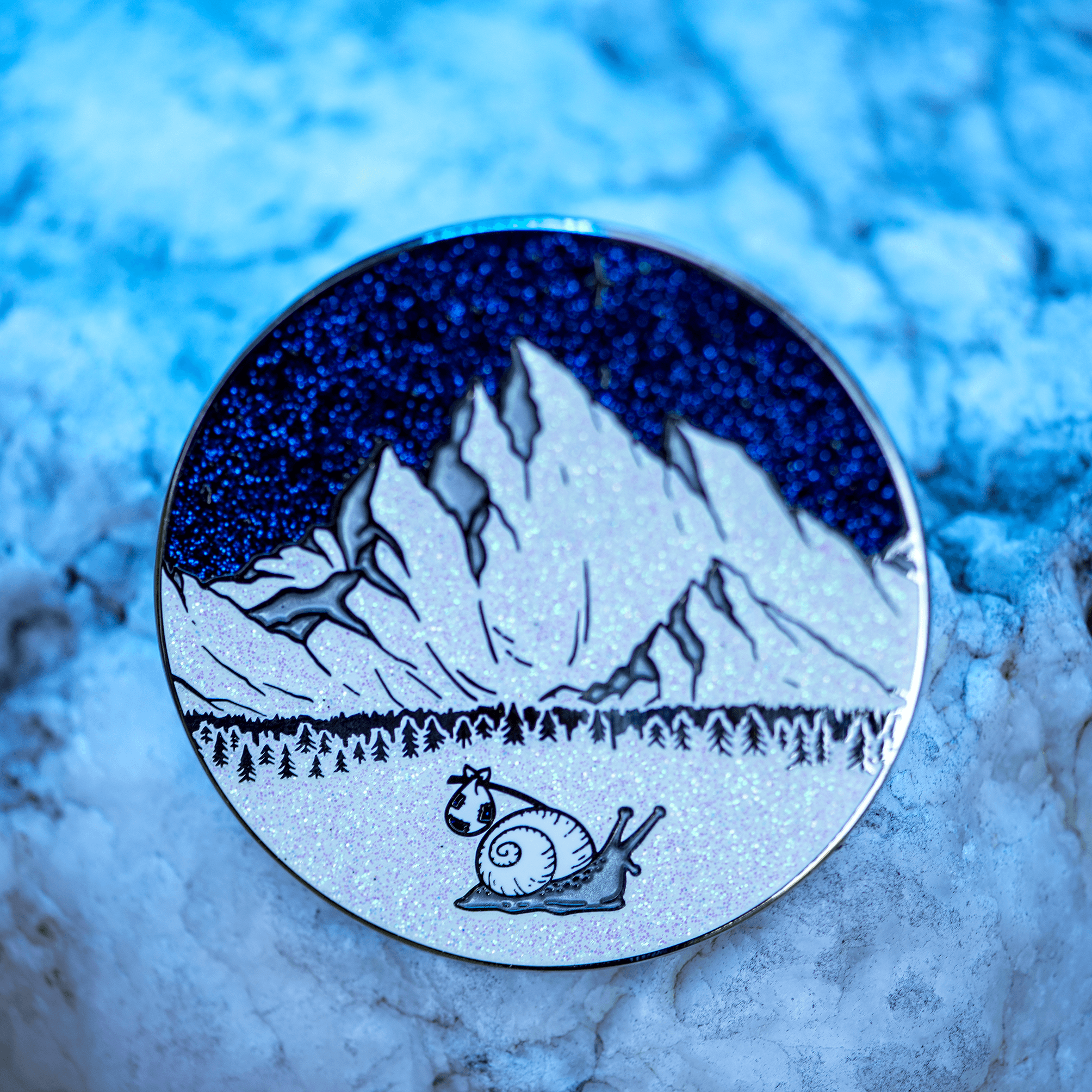 Winter Wonder Enamel Pin by The Roving House