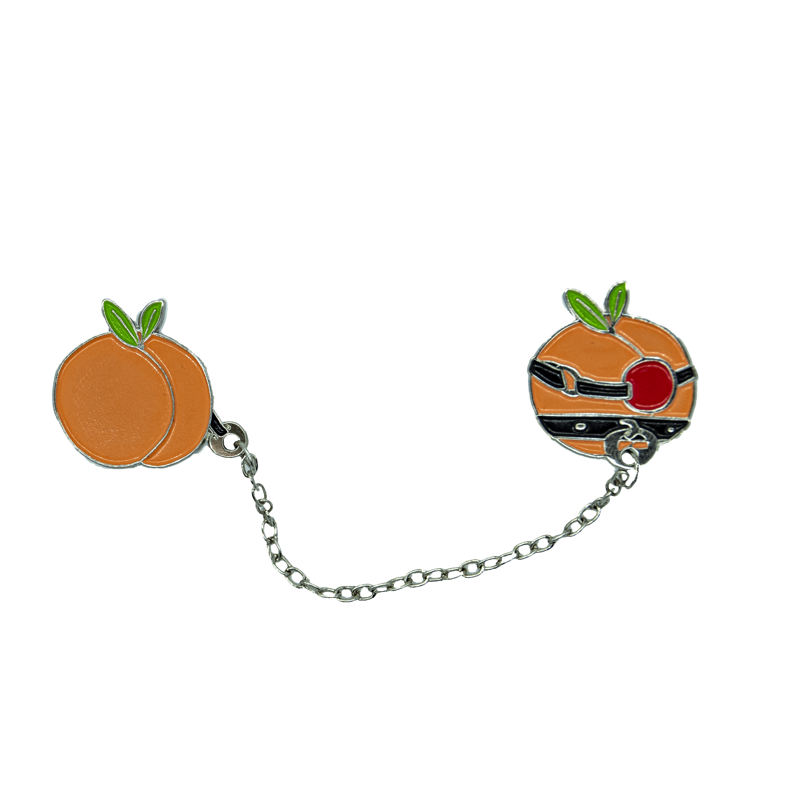🍑 ⛓ 🍑 Forbidden Fruit Pin Set