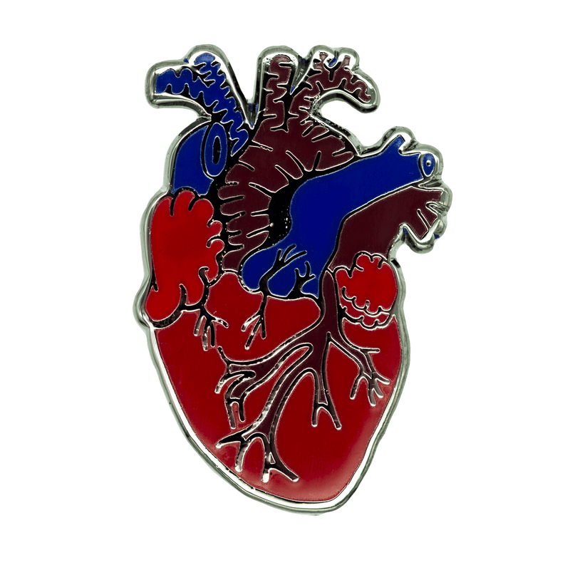 Hard Heart Enamel Pin