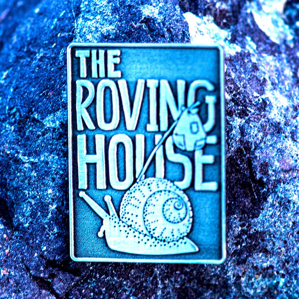 The Roving House Silver Snail Pin by The Roving House