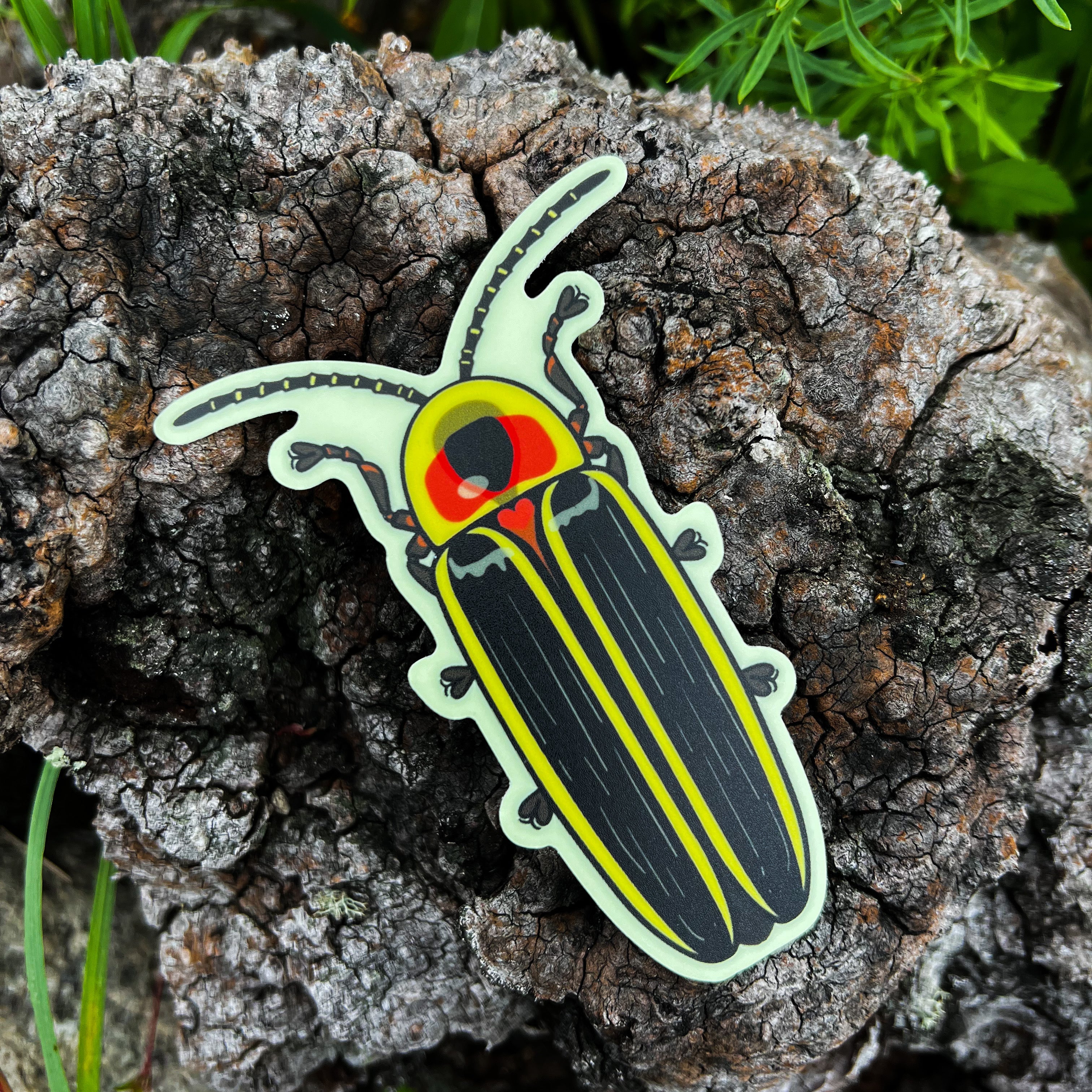 Firefly Glow-in-the-Dark Sticker by The Roving House