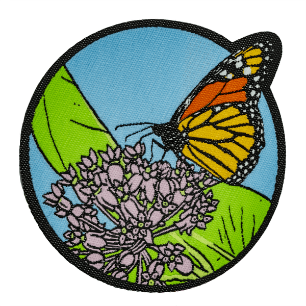 Monarch & Milkweed Patch by The Roving House