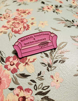 Sad Sales "Squirted Couch" Pin - Limited Edition Pink