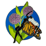 Queen Dana Monarch Fairy Pin by The Roving House