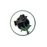 Winter Rose Enamel Pin
