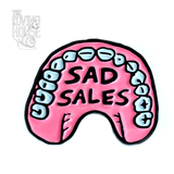 Sad Sales "Teeth" Enamel Pin