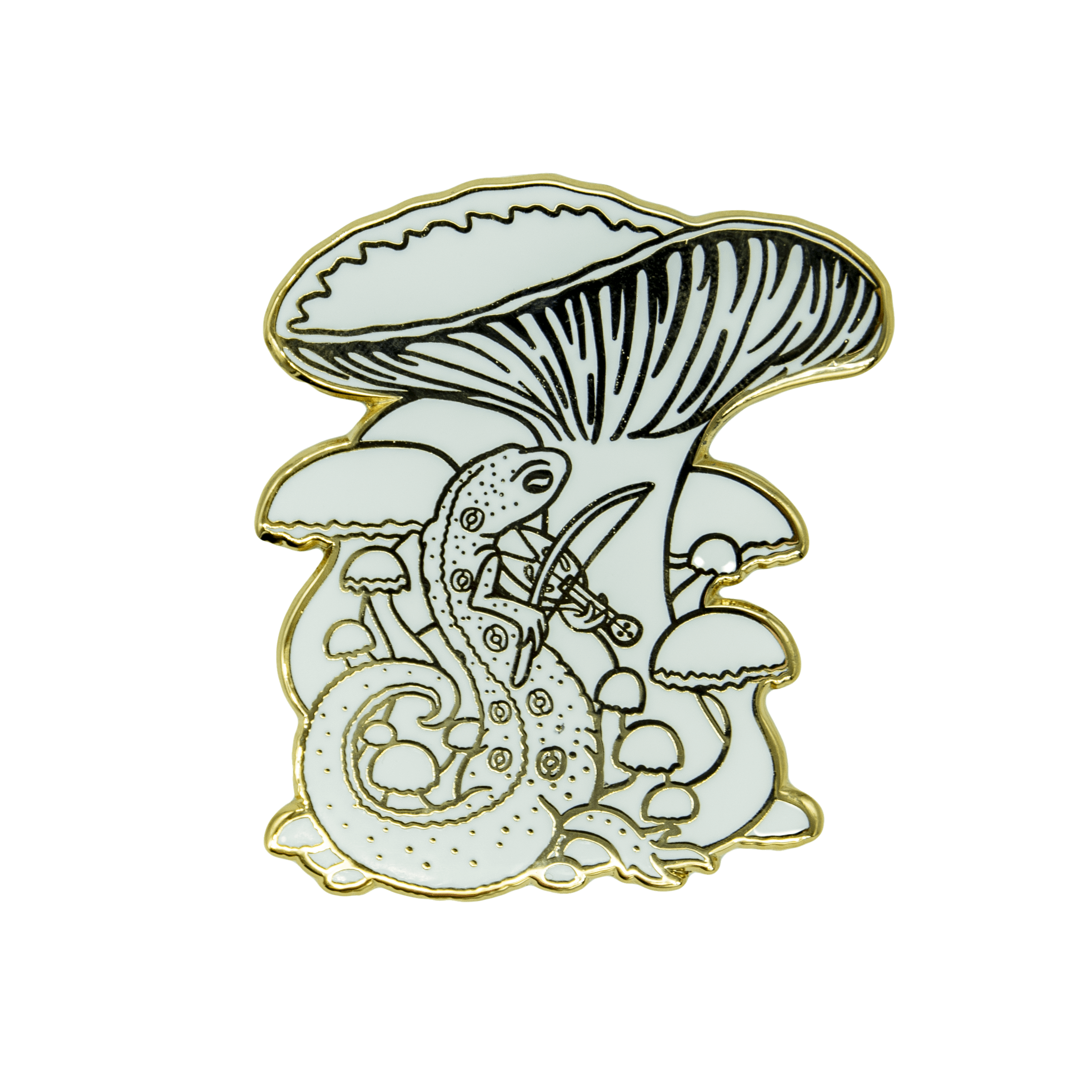 Whiteout Traveling Viellest | Gold Club Pin