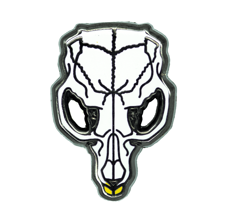 Vole Skull Enamel Pin
